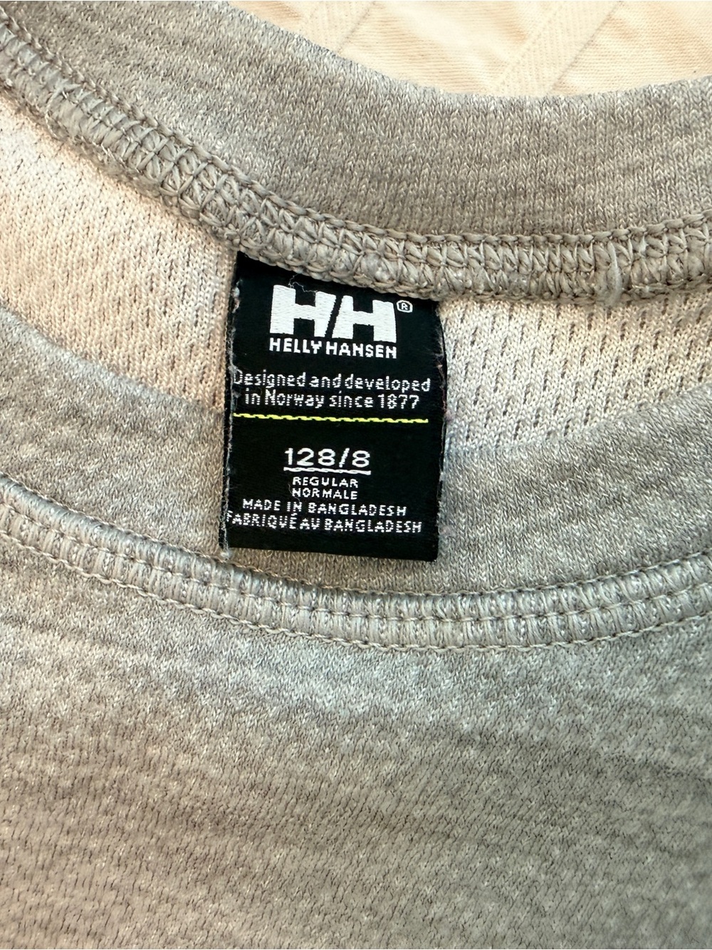 Helly Hansen Matching Thermal Set. Size:8/128 - Picture 3 of 3
